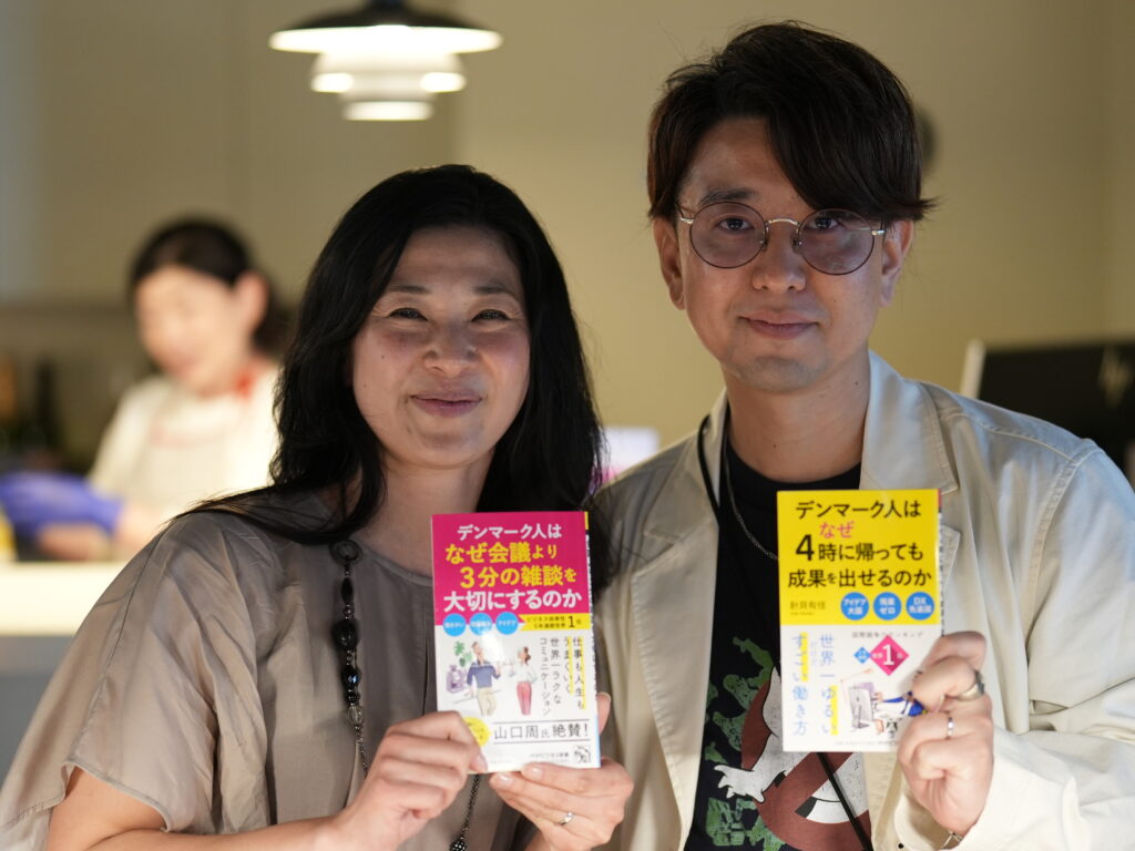 編集者の方と一緒に撮影