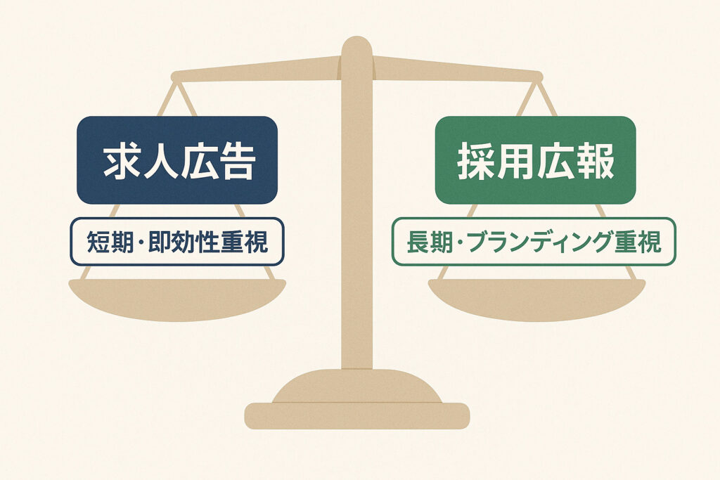 広告と採用広報の違い