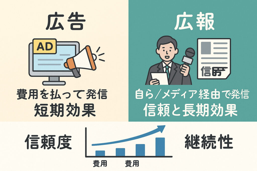 広告と広報