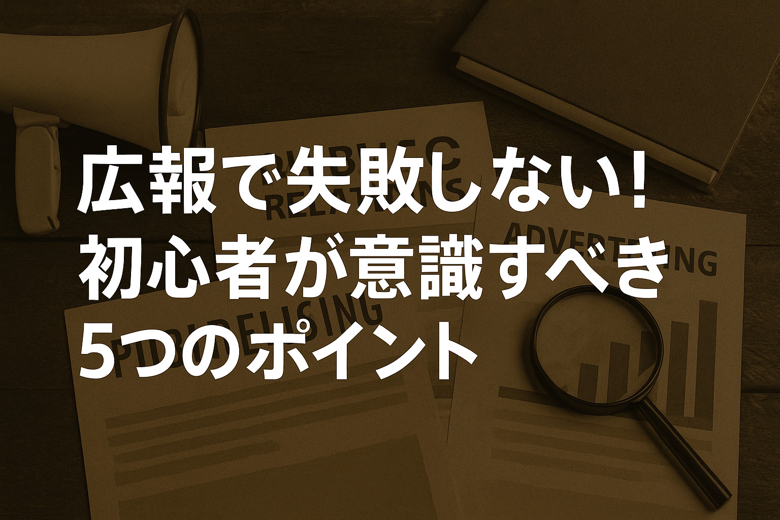 広報で失敗しないための記事のアイキャッチ