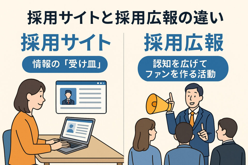 サイトと広報の違い