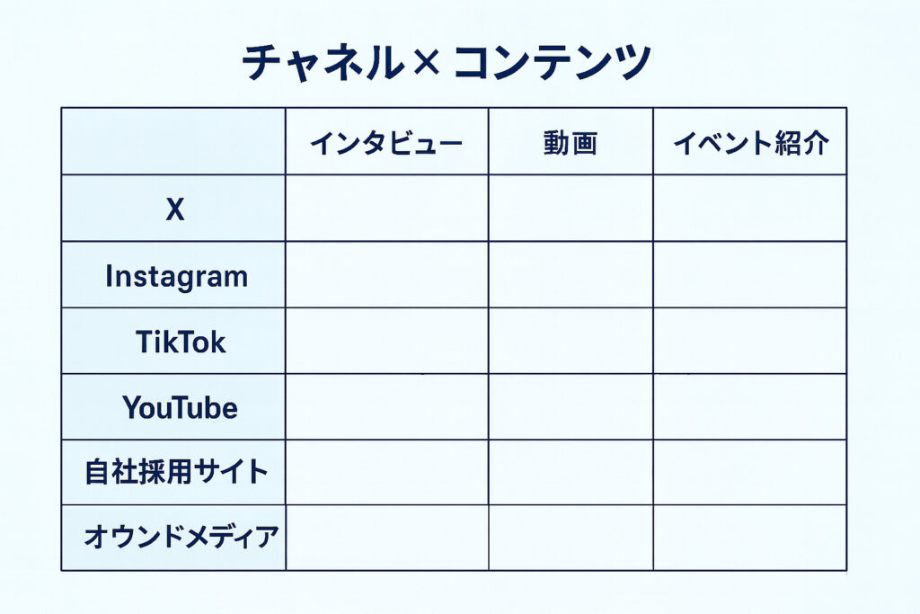 チャネル＆コンテンツ
