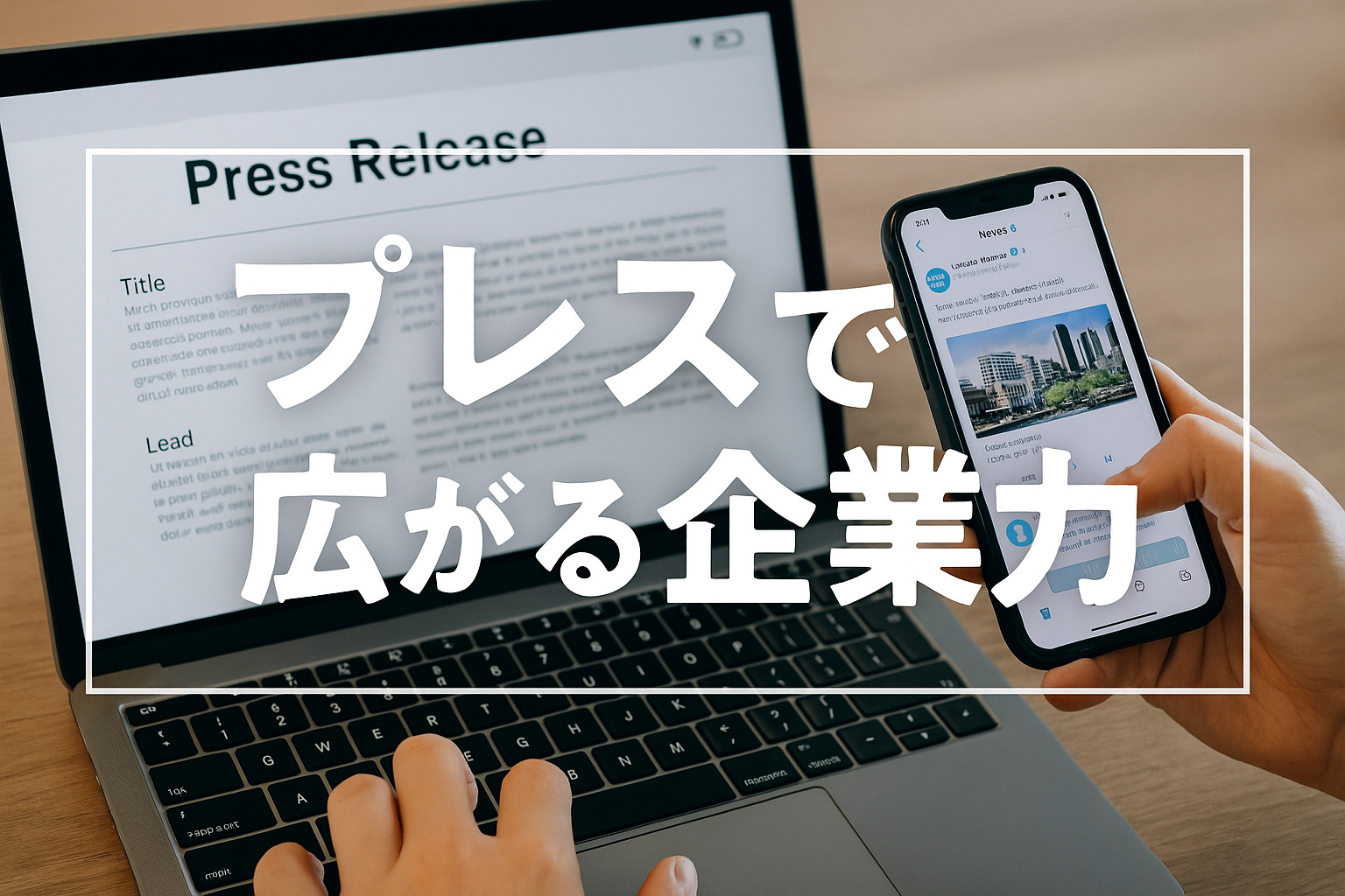 プレスで広がる企業力