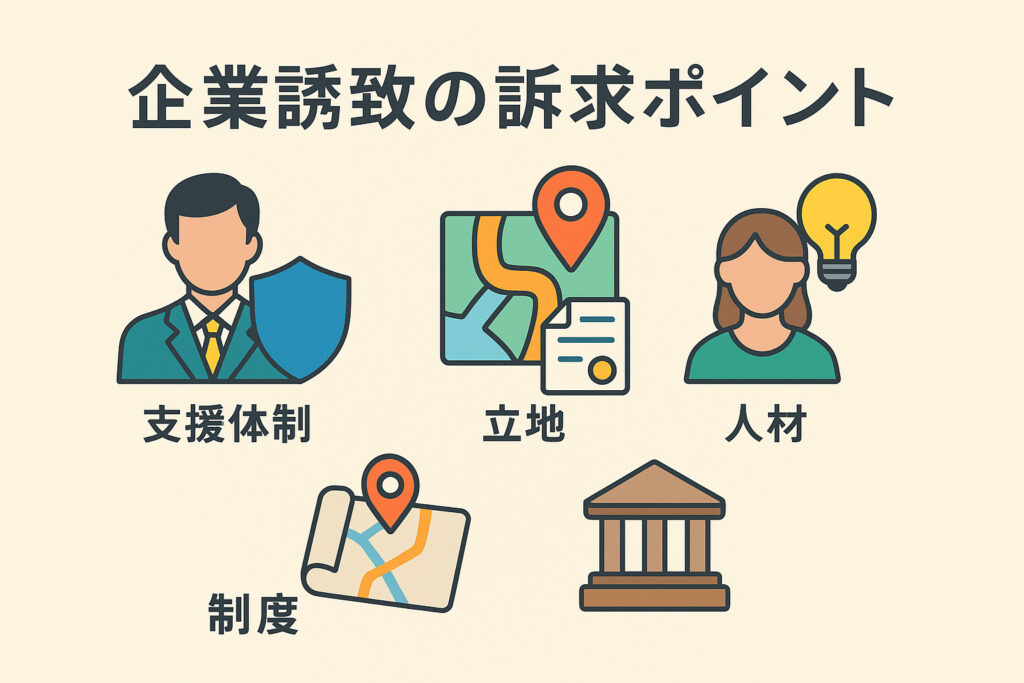 企業誘致のポイント