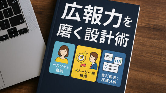 広報力を磨く設計術