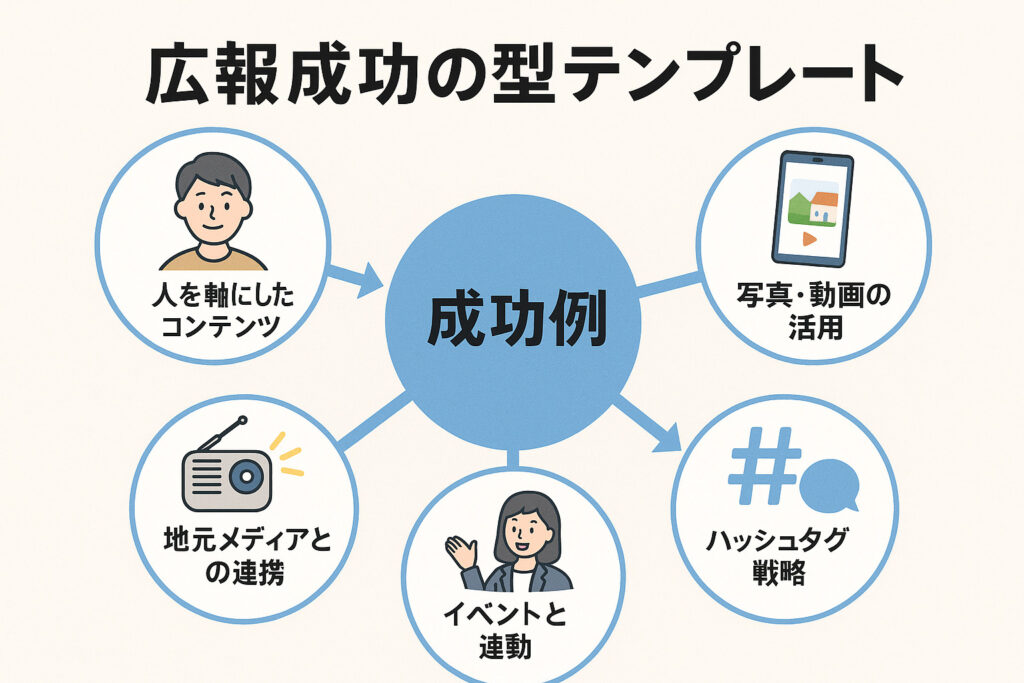 広報成功型のテンプレ
