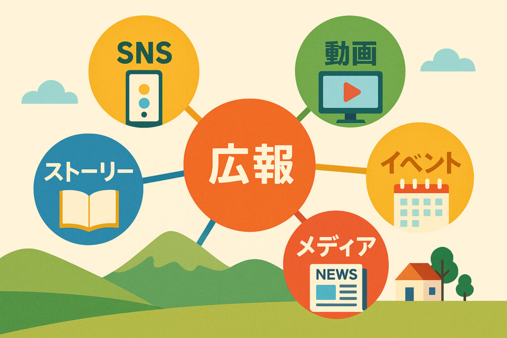 広報施策全体マップ