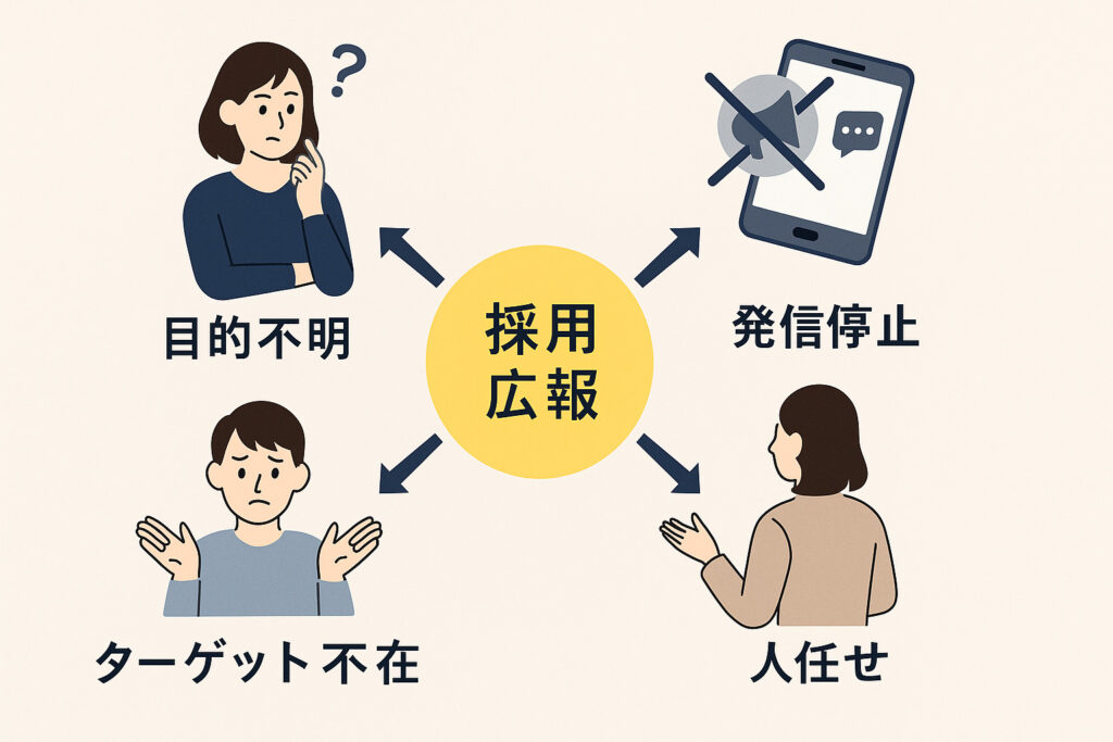 採用広報が機能しない構図