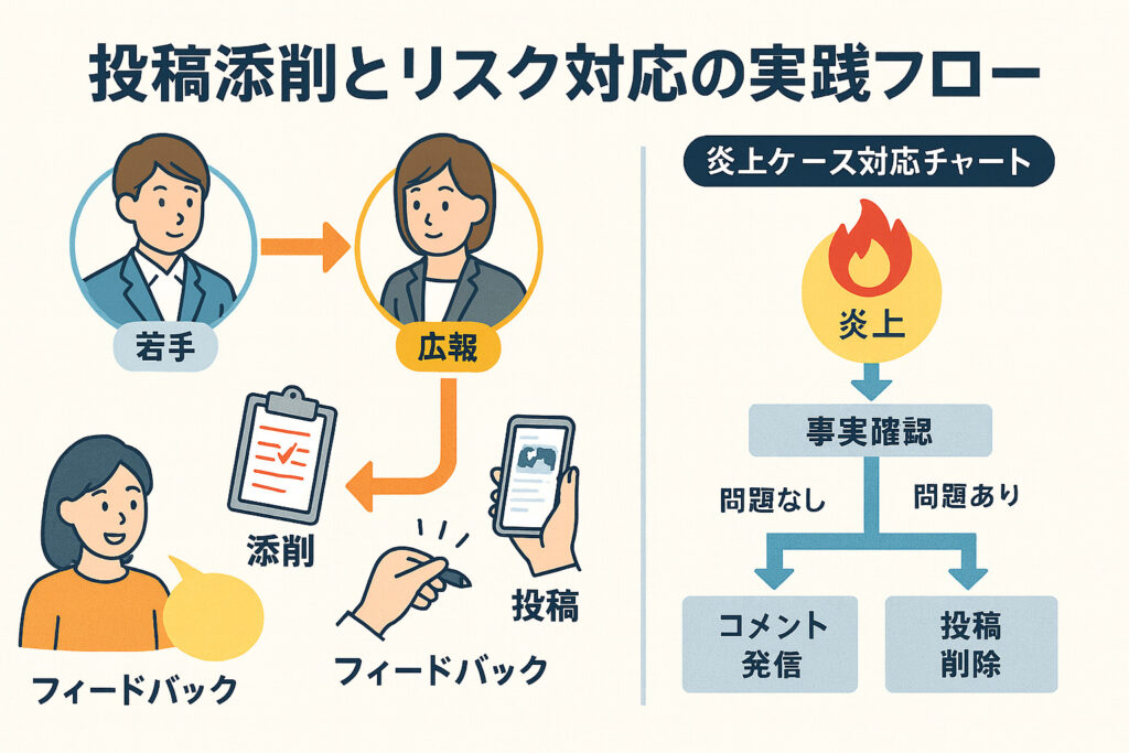リスク対応と実践フロー