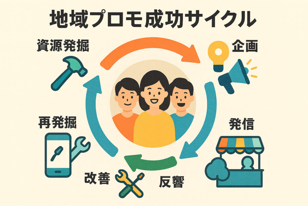地域プロモ成功サイクル