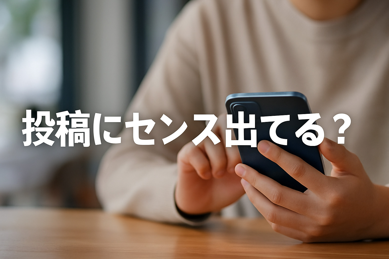 投稿センス