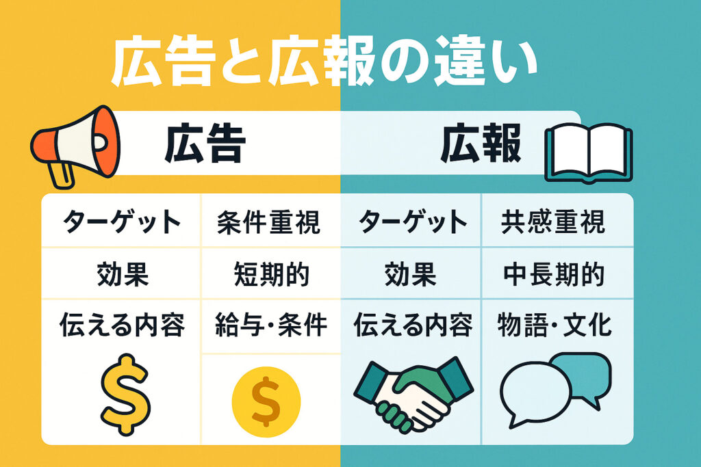 広告と広報の違い