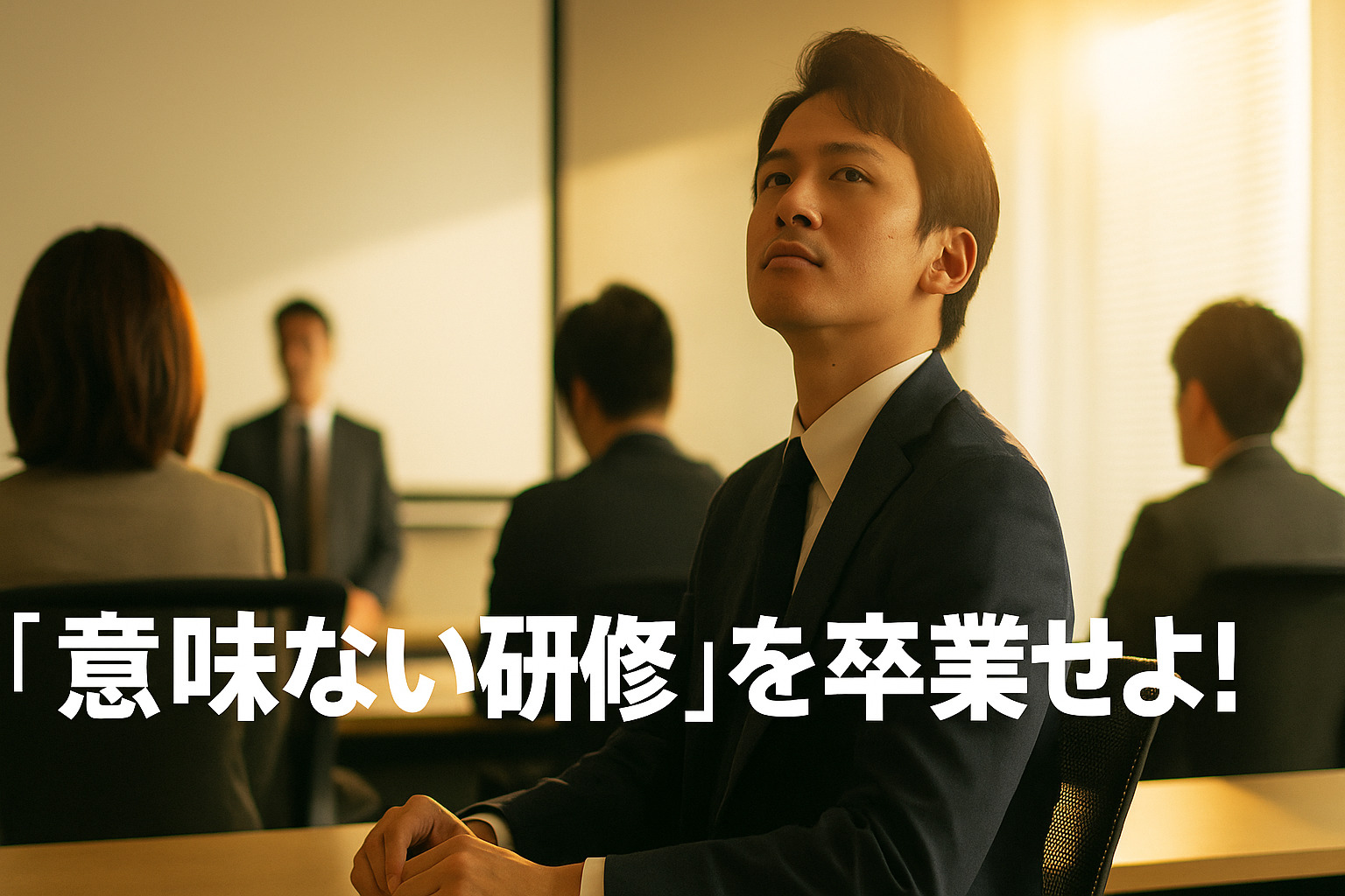 意味ない研修を卒業せよアイキャッチ