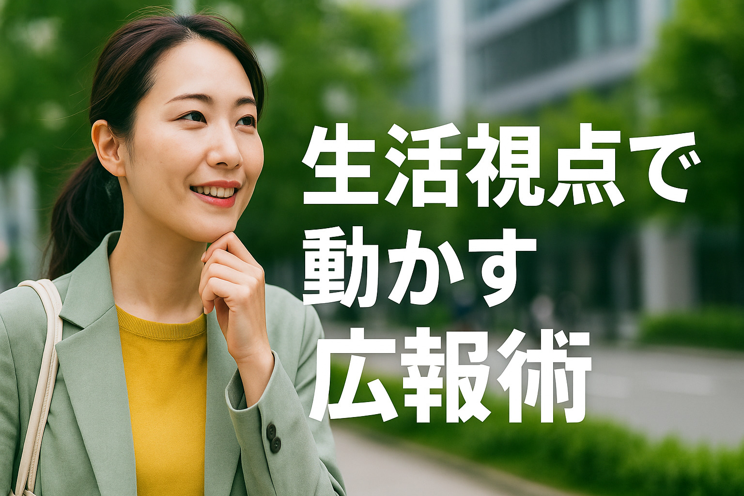 生活視点で動かす広報術